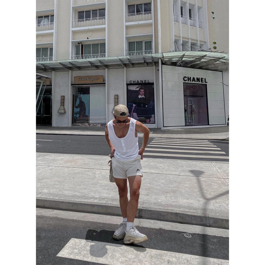 Áo BUTTON NECK TANKTOP VANBYVN