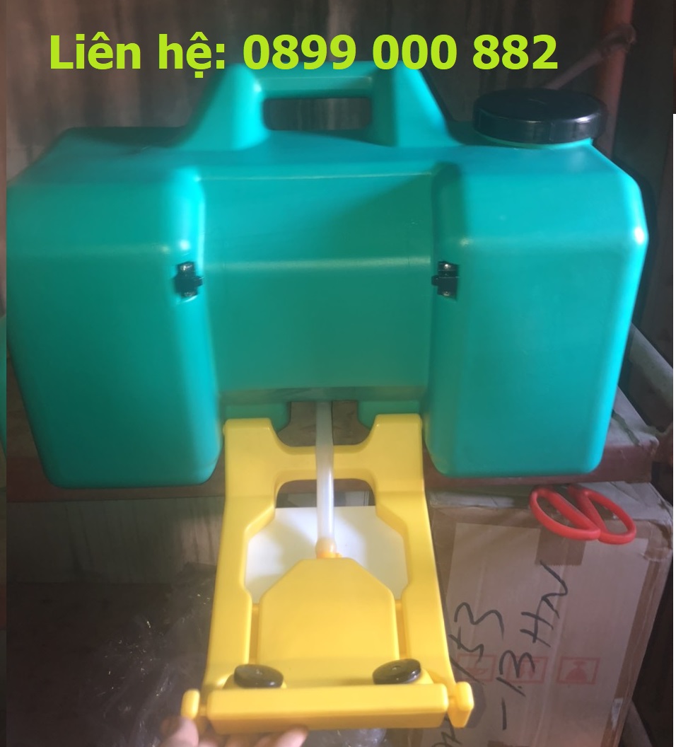 Cây rửa mắt khẩn cấp inox 304 loại lửng
