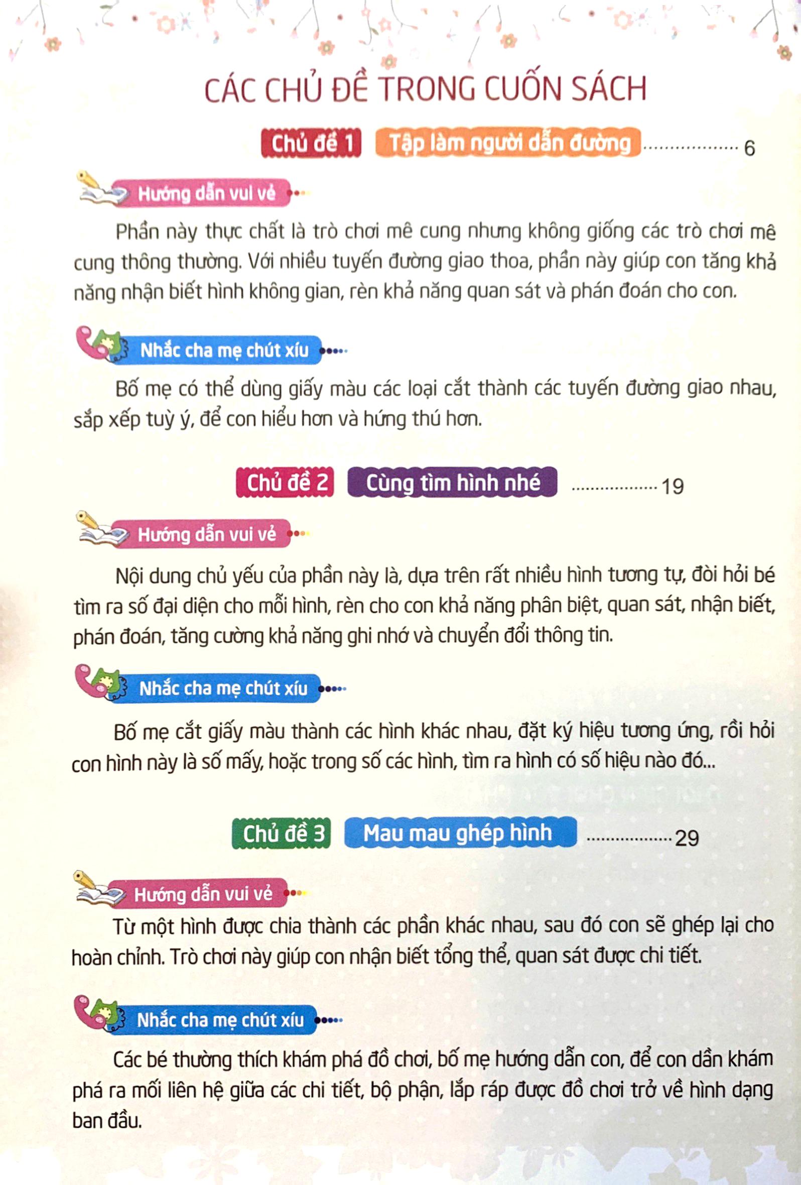 500 Trò Chơi Rèn Luyện IQ (4-10 Tuổi) - Khả Năng Sáng Tạo