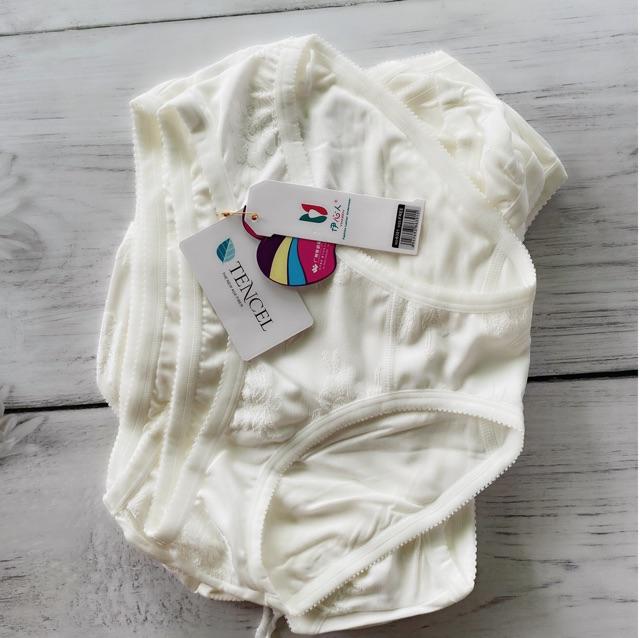 Quần Lót Nữ Thun 100% Cotton Trắng
