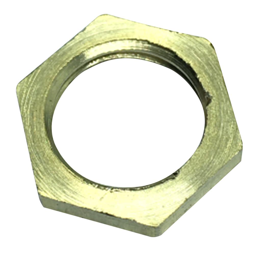 Nut Lock Screw Nut Brass Hexagonal Brass Shaped Round Nut Accessory