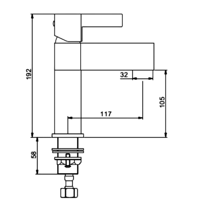 Vòi lavabo Gappo G1081