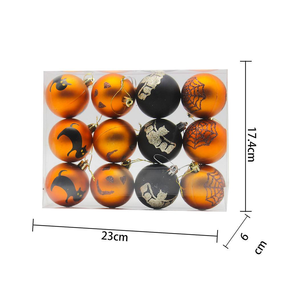 12 cái đồ trang trí bóng vòng hoa Halloween