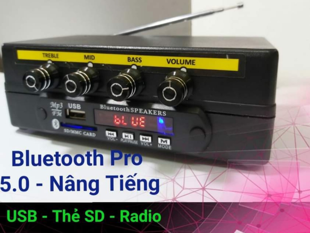 Bộ thu Bluetooth PRO 5.0 Nâng tiếng DIY - Auto Volt