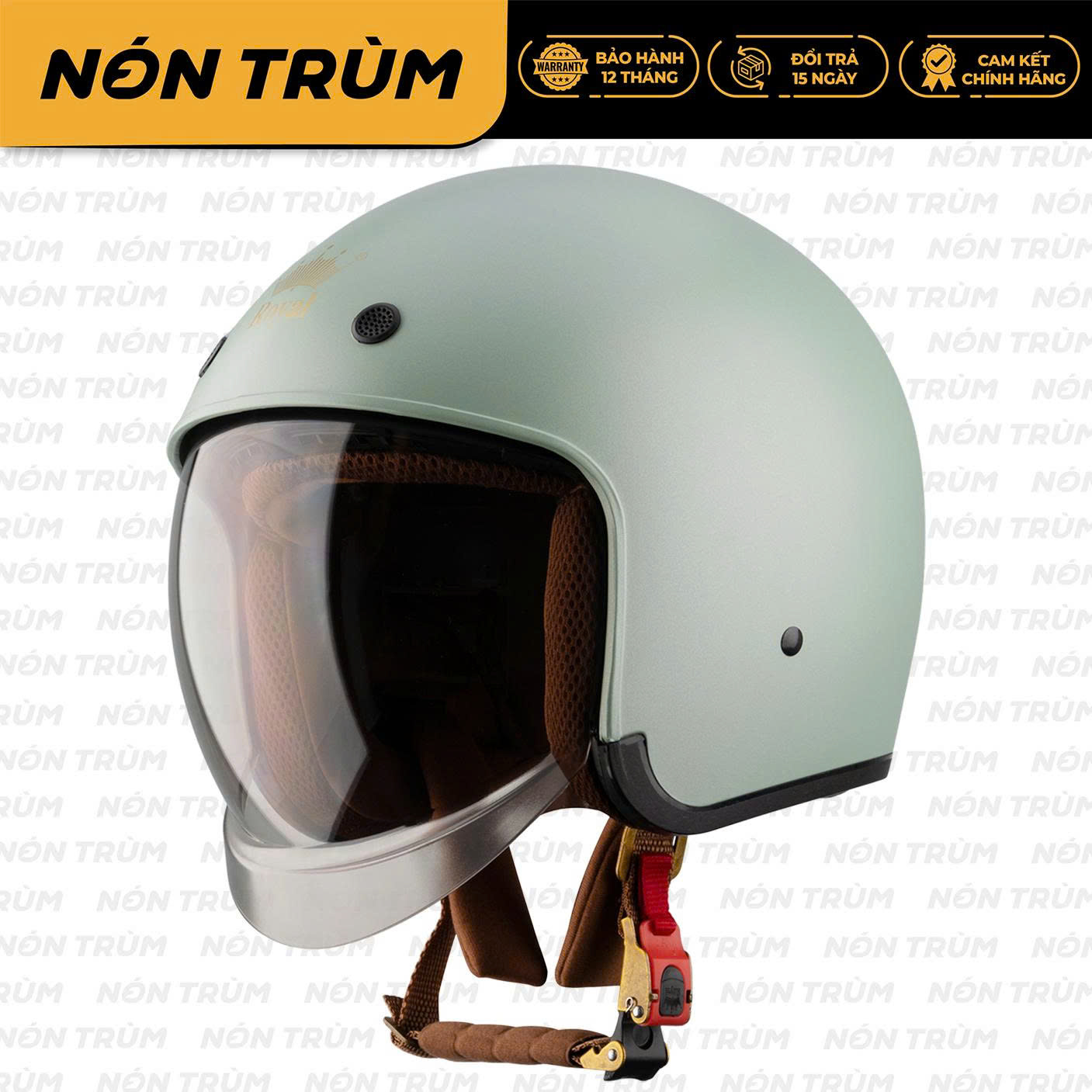 [Màu mới] Mũ bảo hiểm 3/4 Royal M139 kính âm chính hãng, nhiều size tem màu cho nam nữ đi xe máy