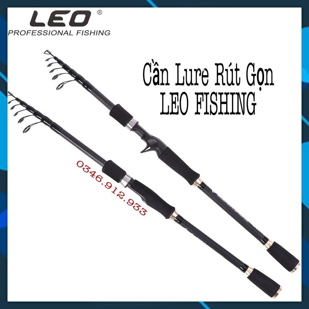 Cần Câu Lure Rút Gọn LEO Fishing Chuyên Đồ Câu Lure _Cần Câu Cá Lóc