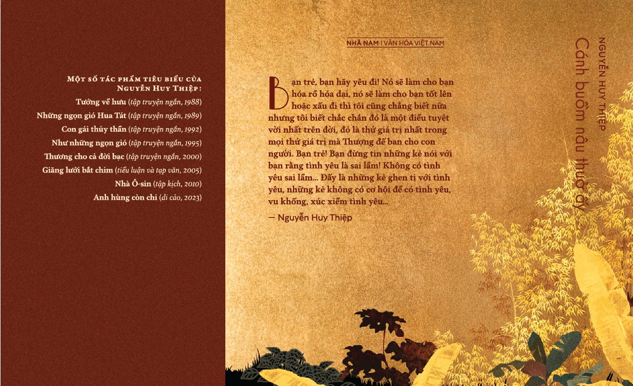 Sách - Cánh buồm nâu thuở ấy (Nguyễn Huy Thiệp) (Nhã Nam Official)