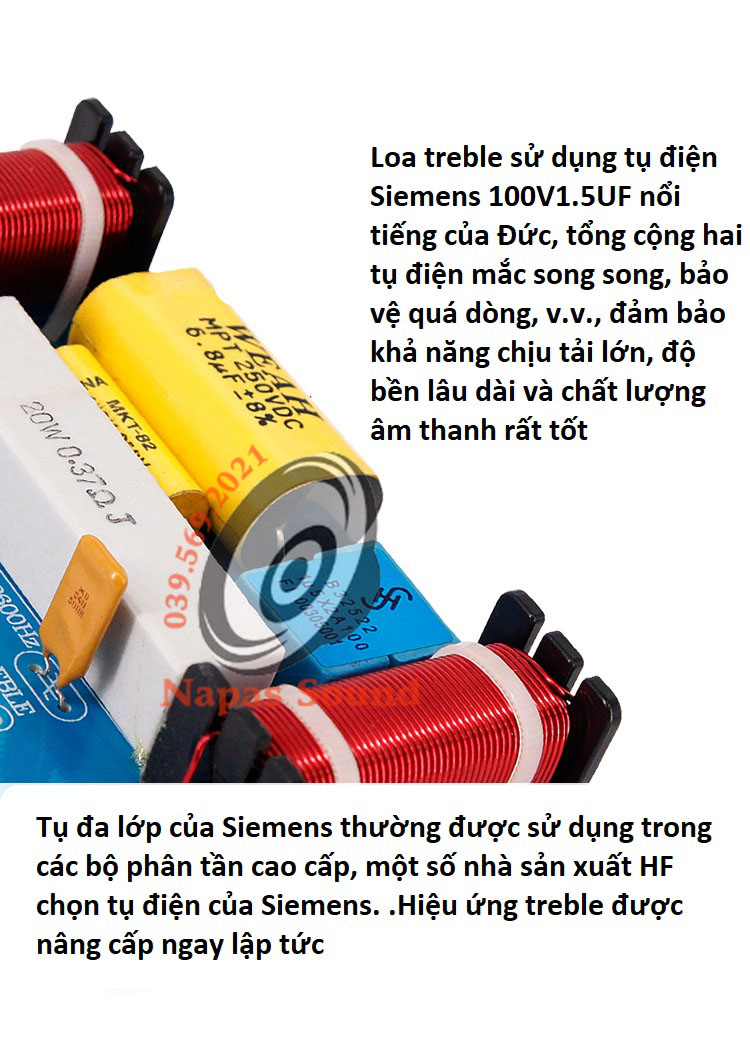 BỘ 02 MẠCH PHÂN TẦN WEAH338 - LẮP 1 BASS 1 MID 1 TRÉP - PHÂN TẦN LOA 3 ĐƯỜNG TIẾNG