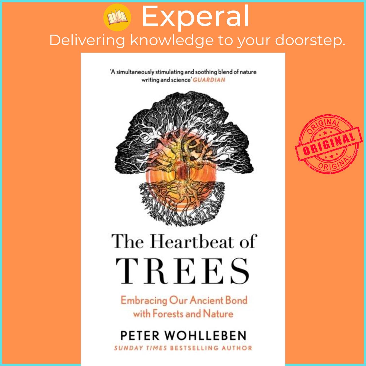 Sách - The Heartbeat of Trees by Peter Wohlleben (UK edition, paperback)