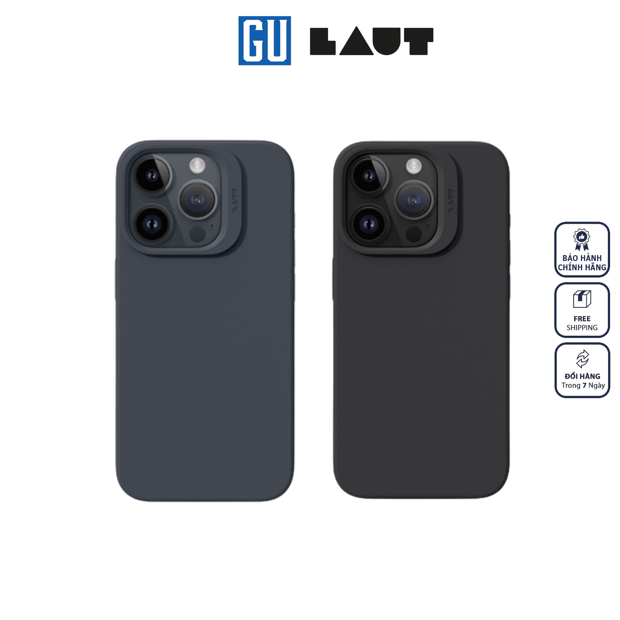 Ốp LAUT Huex Dành Cho iPhone 15 Pro Max Siêu Nhẹ Hàng Chính Hãng