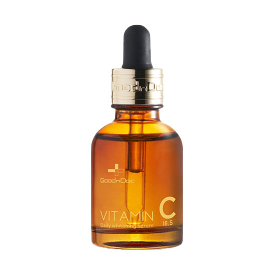 Serum dưỡng sáng mờ thâm nám Goodndoc Vitamin C-16.5 Daily Whitening Serum