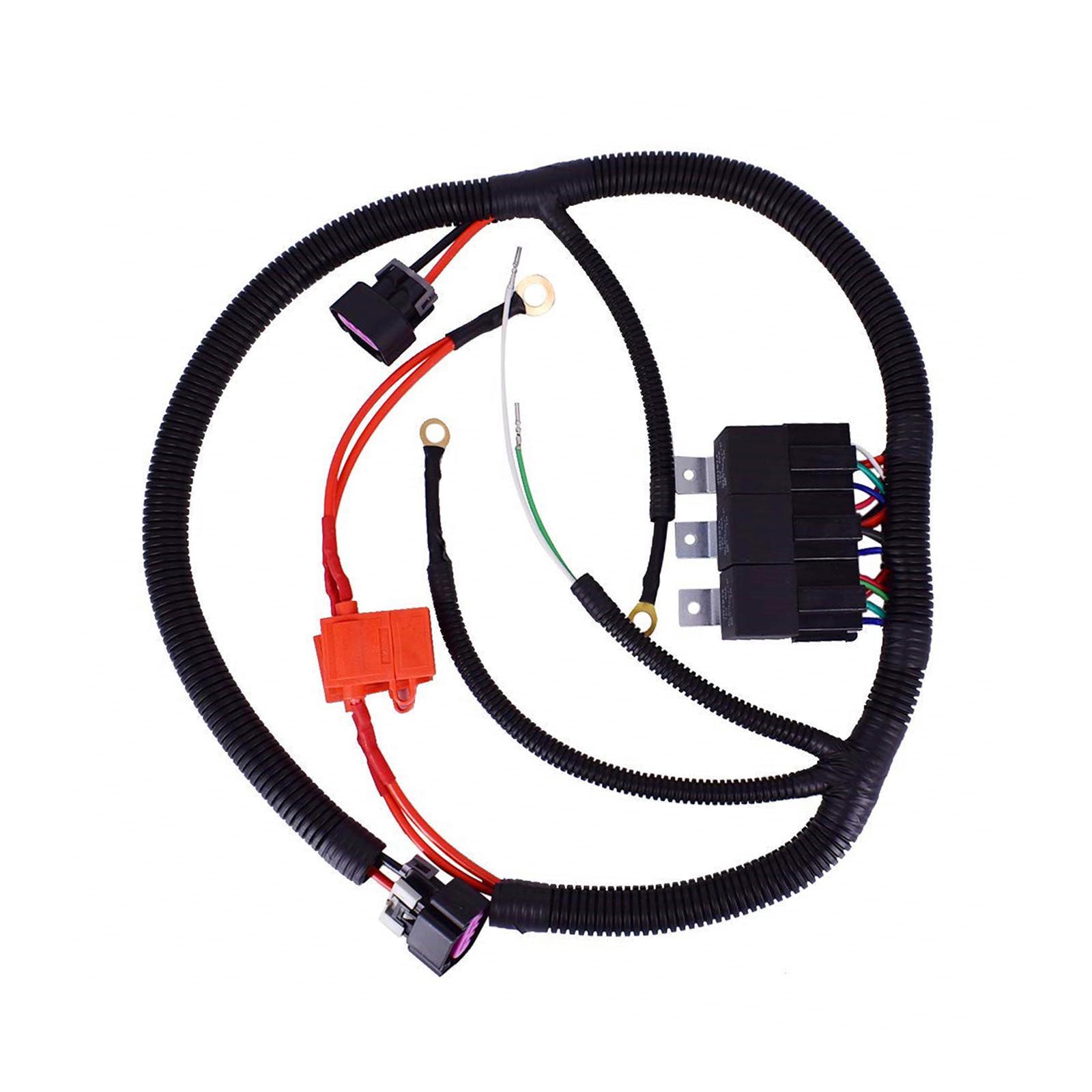 Dual Electric Fan Upgrade Wiring Harness/ 7L5533A226T Easy Installation for Escalade Control Wiring Harness Tool