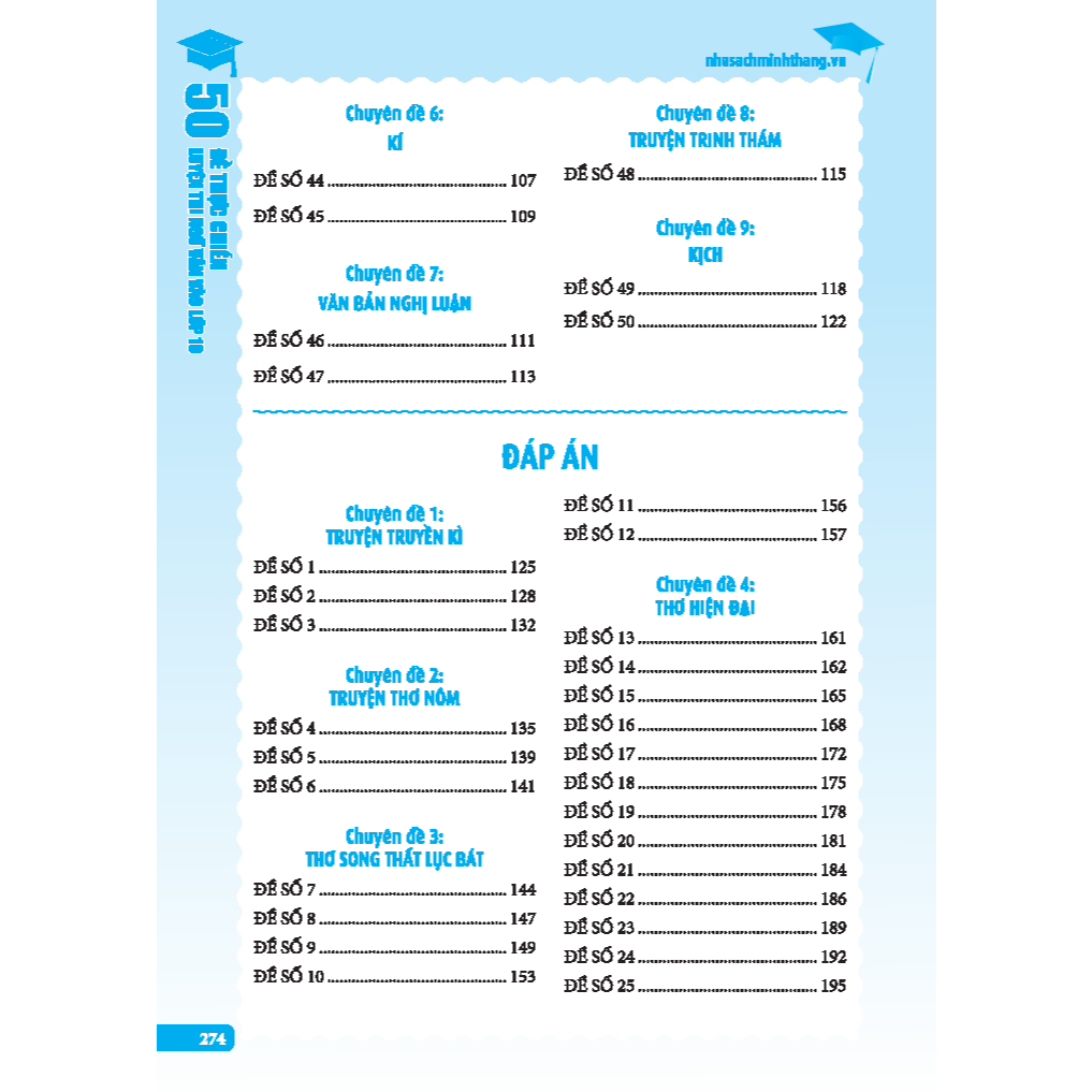 Sách - 50 đề thực chiến luyện thi ngữ văn vào lớp 10 (giải chuyên sâu)