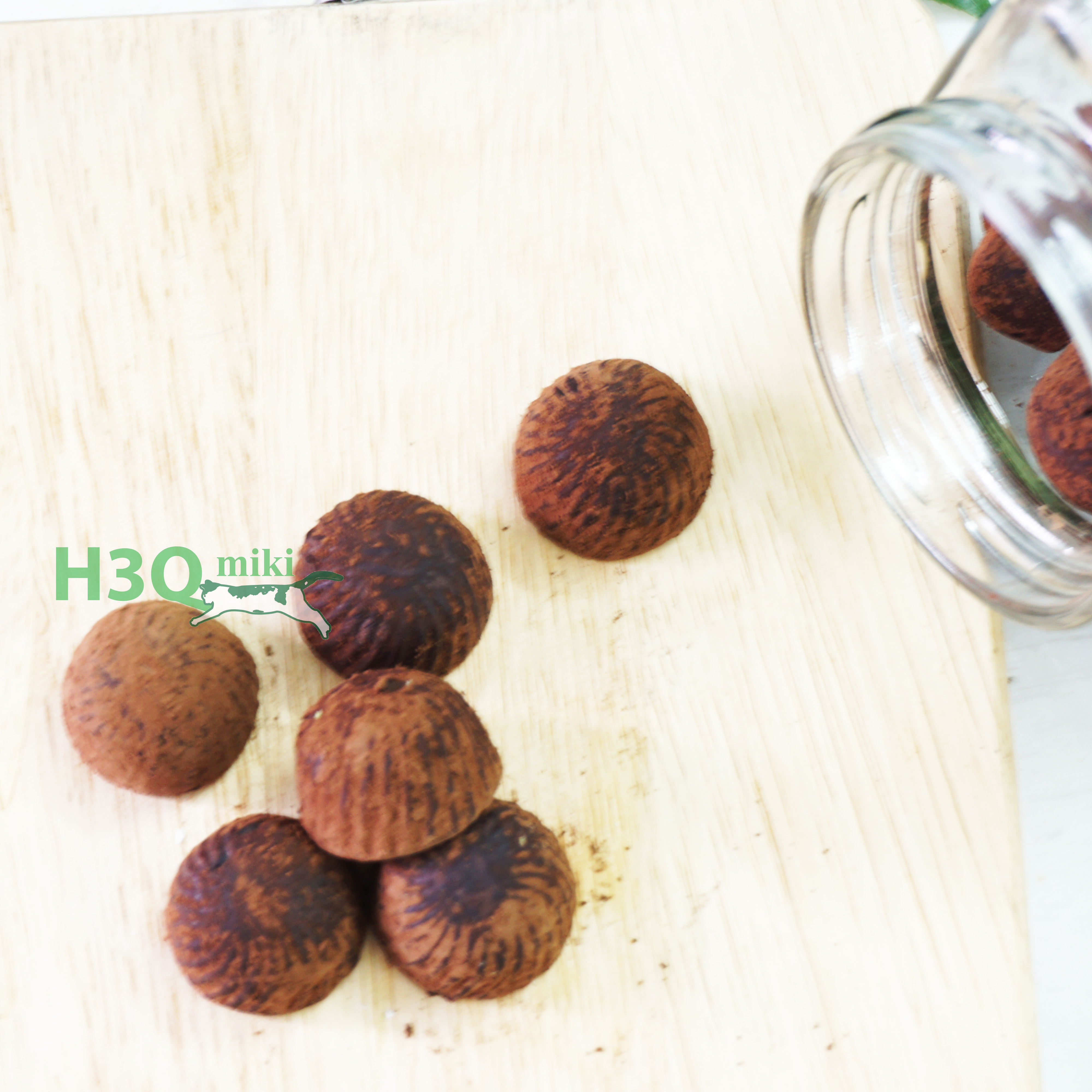 Socola Tươi Vị Cà Phê Espresso H3Q Miki KHÔNG CHẤT BẢO QUẢN Lọ Thủy Tinh 125g