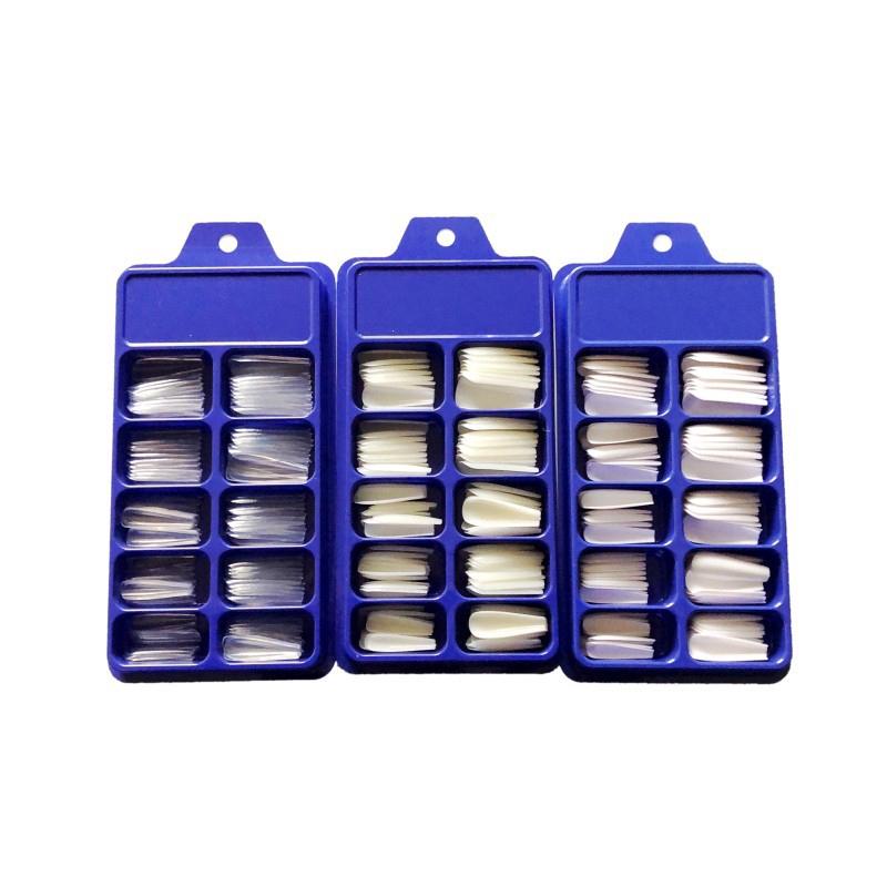 Set 100 Móng Tay Giả Nhiều Màu Tùy Chọn Dùng Trang Trí Móng Nghệ Thuật