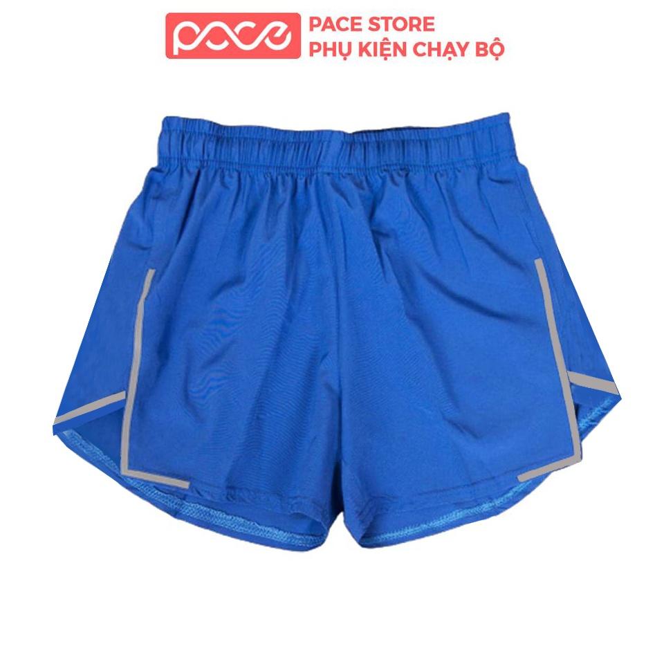 Quần chạy bộ nam quần short thể thao nam FAST Running 1 lớp siêu nhẹ, siêu thoáng mát