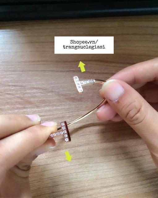 Vòng tay titan nữ không đen V45