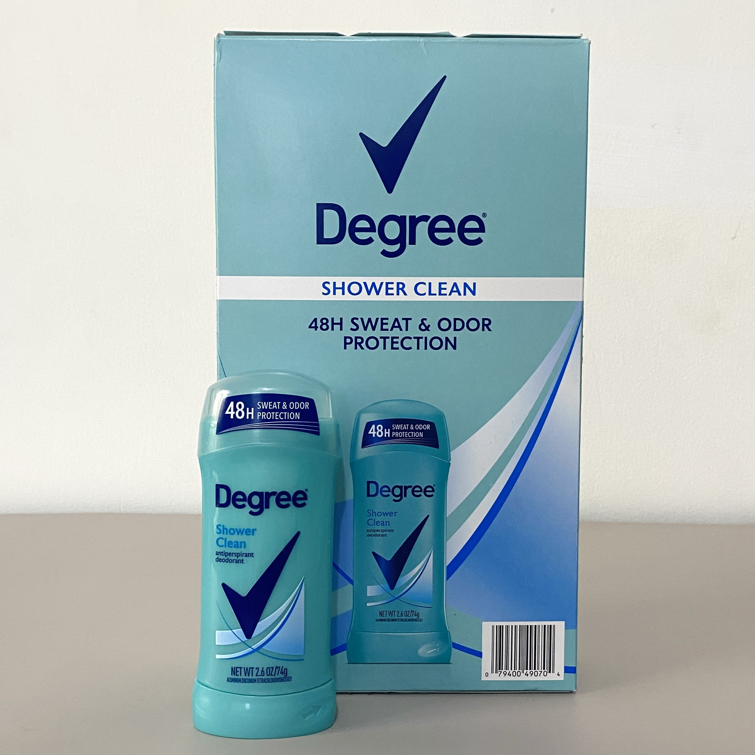 Set 5 Lăn Khử Mùi Degree Nữ Shower Clean Sweat &amp; Odor Protection 74g Nhập Mỹ