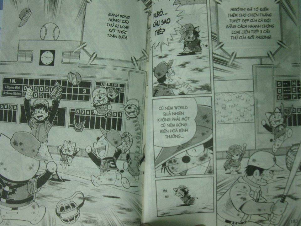 doraemon bóng chày chapter 6.5 14