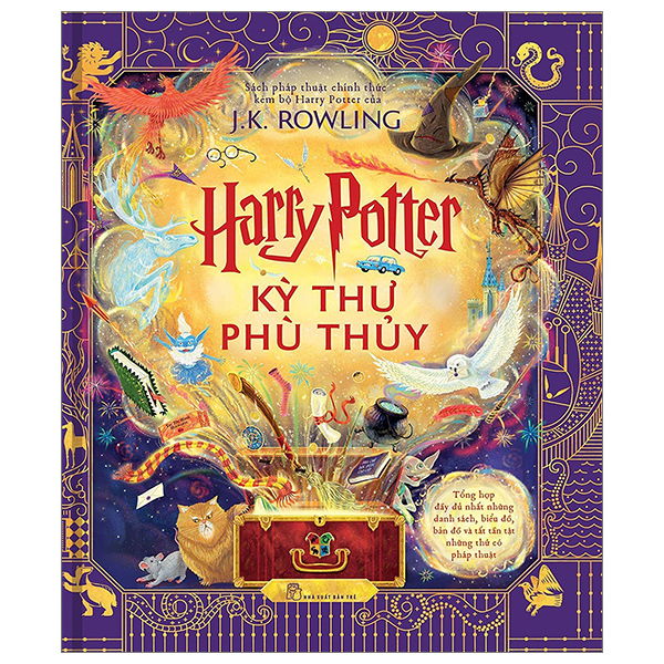 Sách - Harry Potter : Kỳ Thư Phù Thủy ( Bách Khoa Toàn Thư Bằng Tranh Màu ) - Tặng Kèm Sổ Xương Rồng