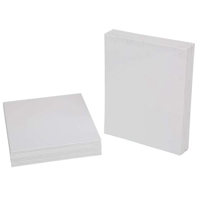 Set 12 Bảng Vẽ Canvas 20.32x25.44 cm Chuyên Dụng