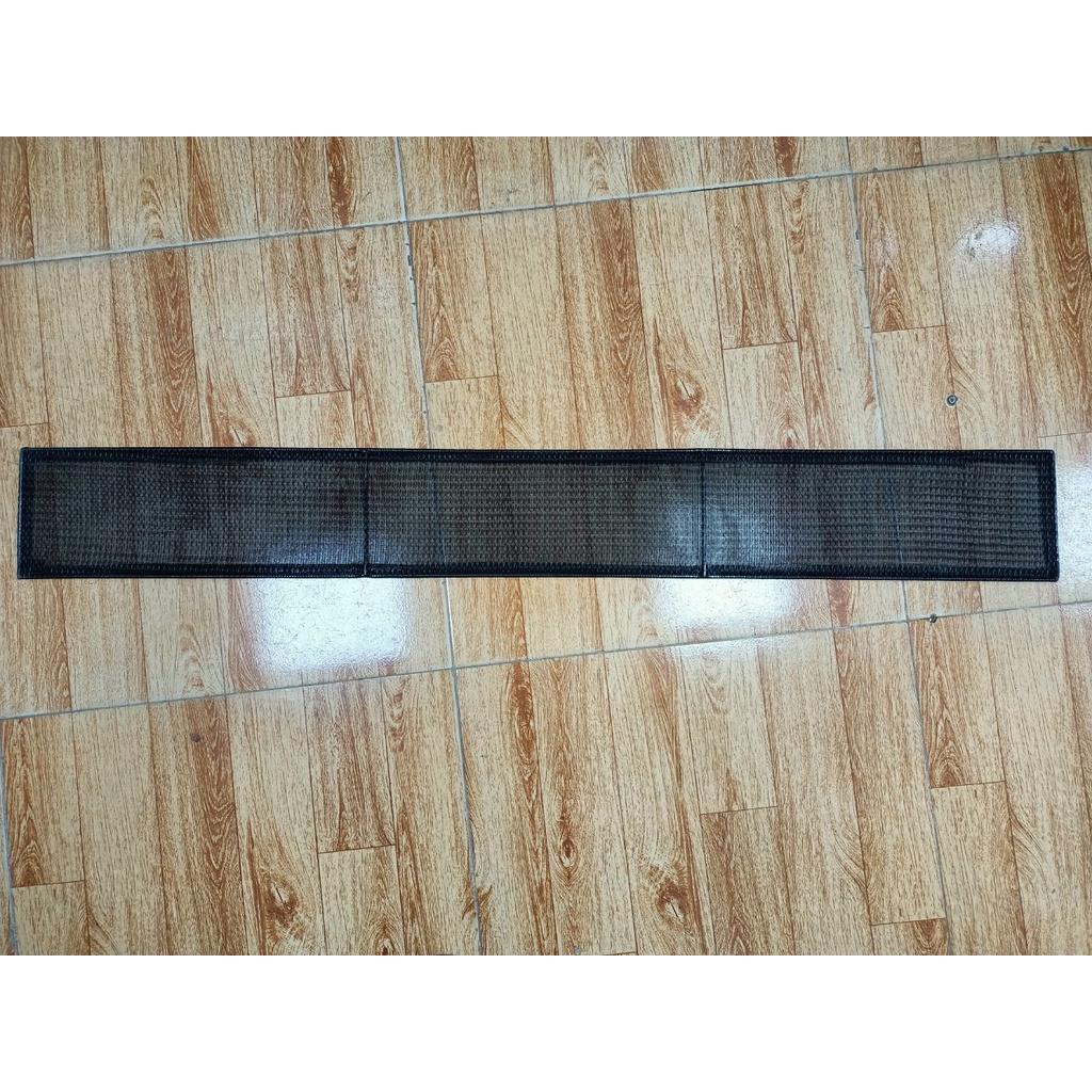 Cửa gió nan bầu dục 1000x 150mm cửa gió hồi điều hòa âm trần, cửa gió nhôm