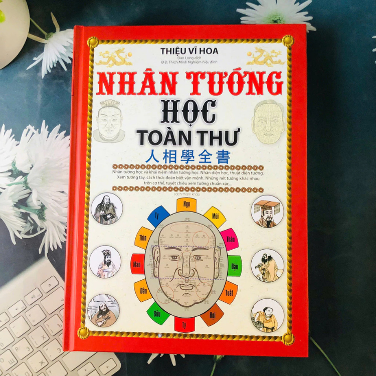 Sách - Nhân Tướng Học Toàn Thư - Thiệu Vĩ Hoa - NXB Hồng Đức - Minh Lâm