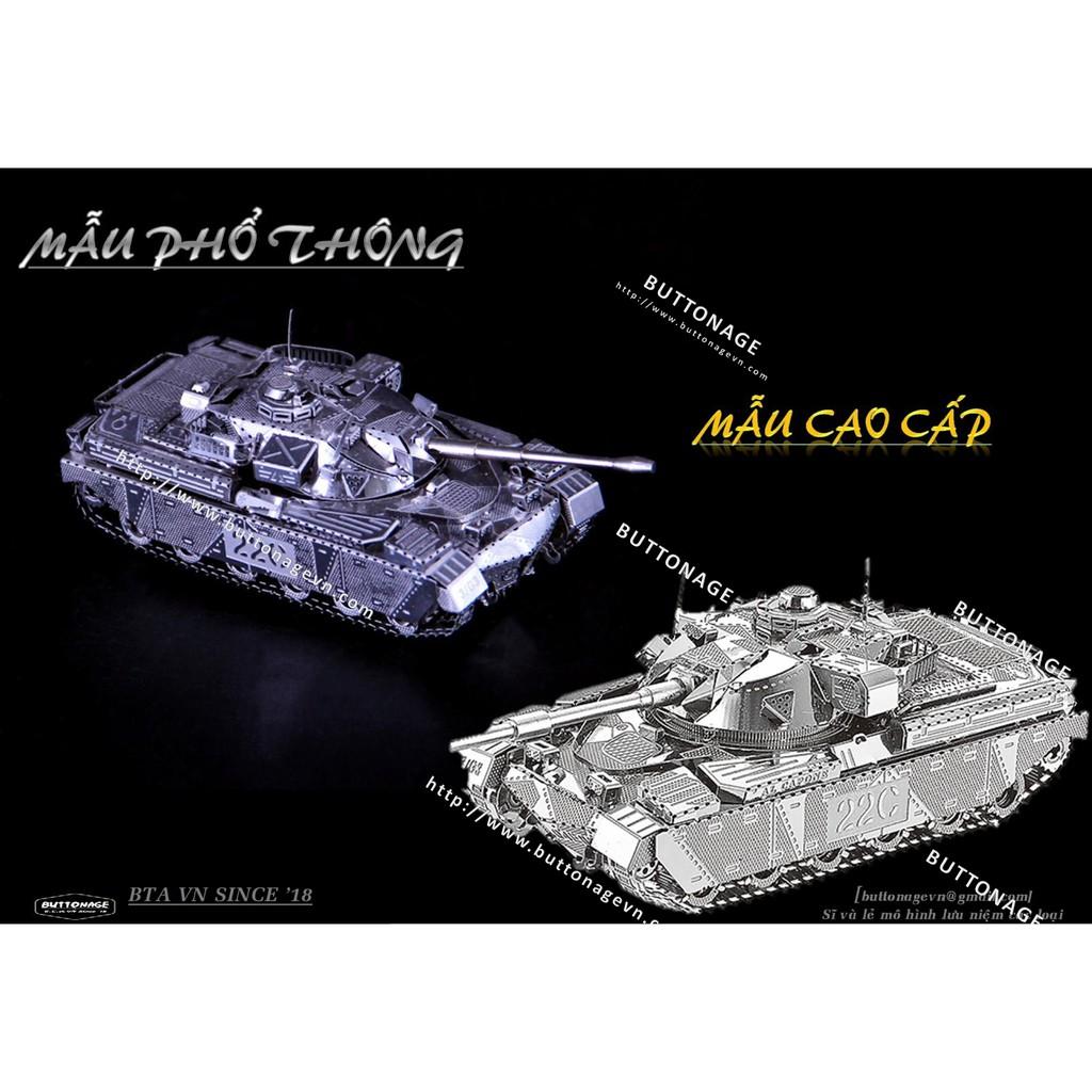 Mô Hình Lắp Ráp 3d Xe tăng Chieftain MK50 - Anh