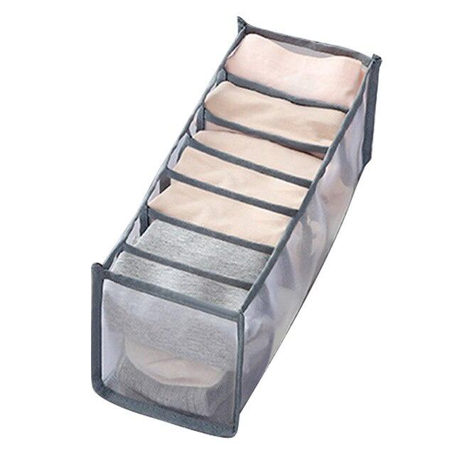 New Underwear Storage Compartment Box Foldable Bra Organizer Drawer Socks Storage Box Cabinet Drawer Divider Home Organizer