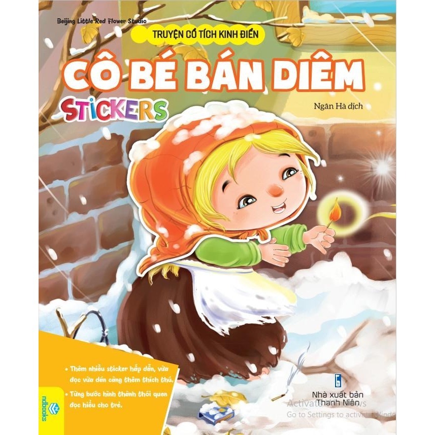 Sách - Trọn bộ 16 cuốn Stickers Truyện Cổ Tích Kinh Điển - Ndbooks