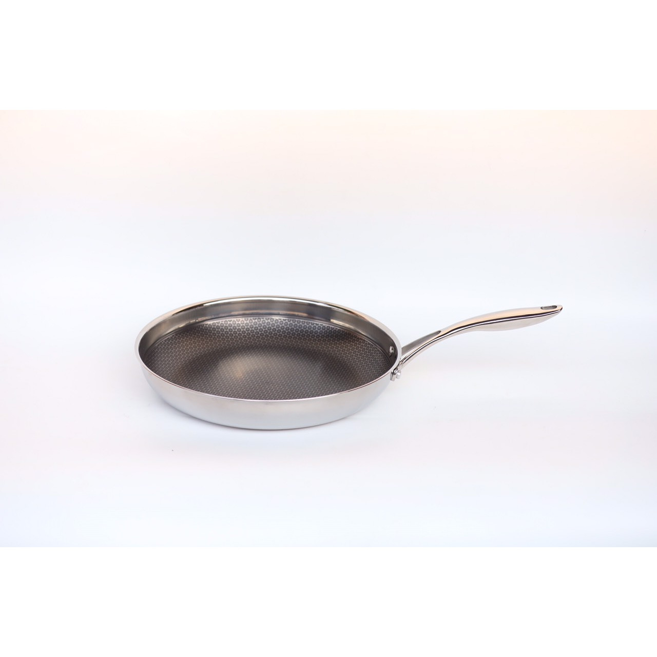 Chảo Inox bếp từ công nghệ chống dính Hàn quốc chịu được cào xước 24cm