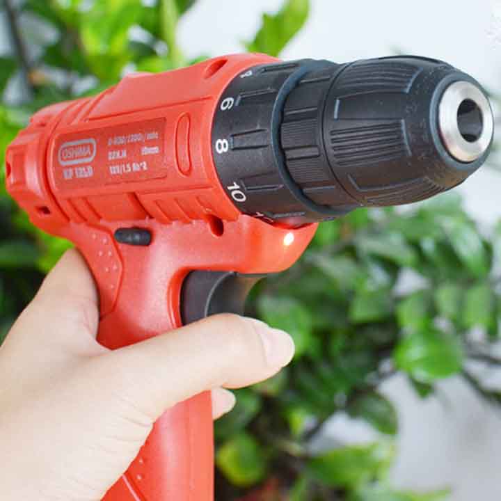 Máy khoan pin Oshima KP12LD model New 2020