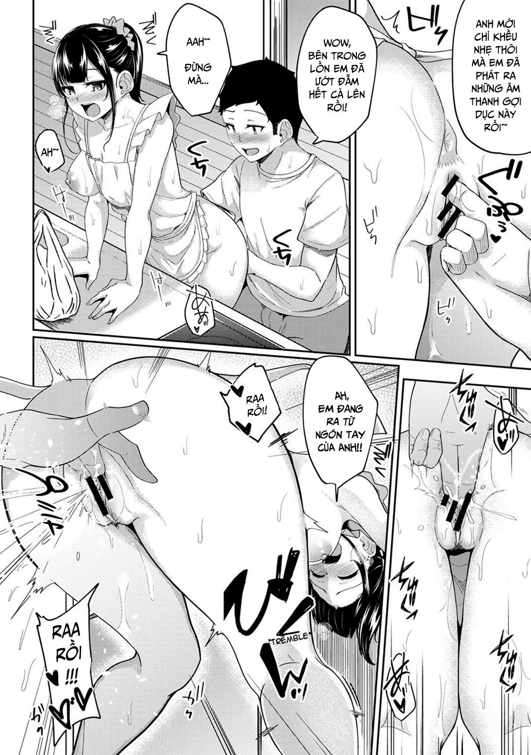 thấy em gái mình đang mặc tạp dề khỏa thân chapter 8 4