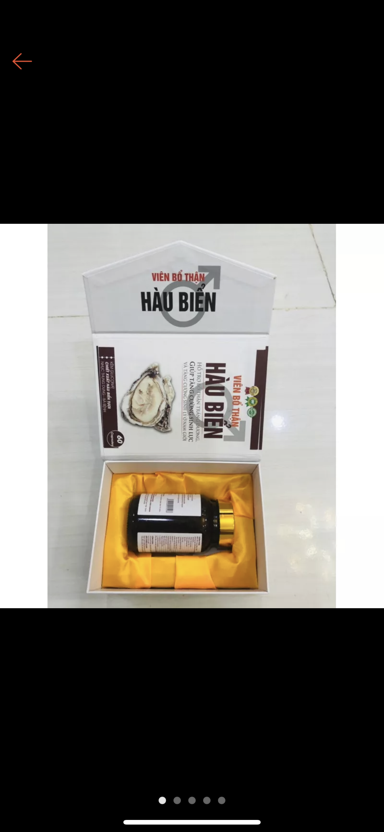 Bổ thận hàu biển