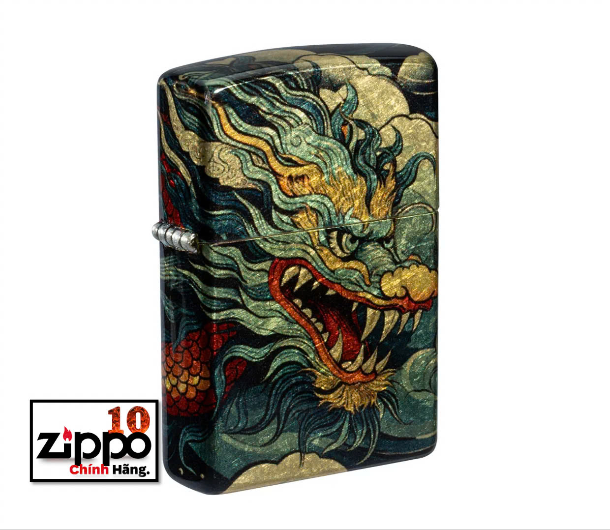 Bật lửa Zippo 46705 Dragon Fusion Design - Chính hãng 100%