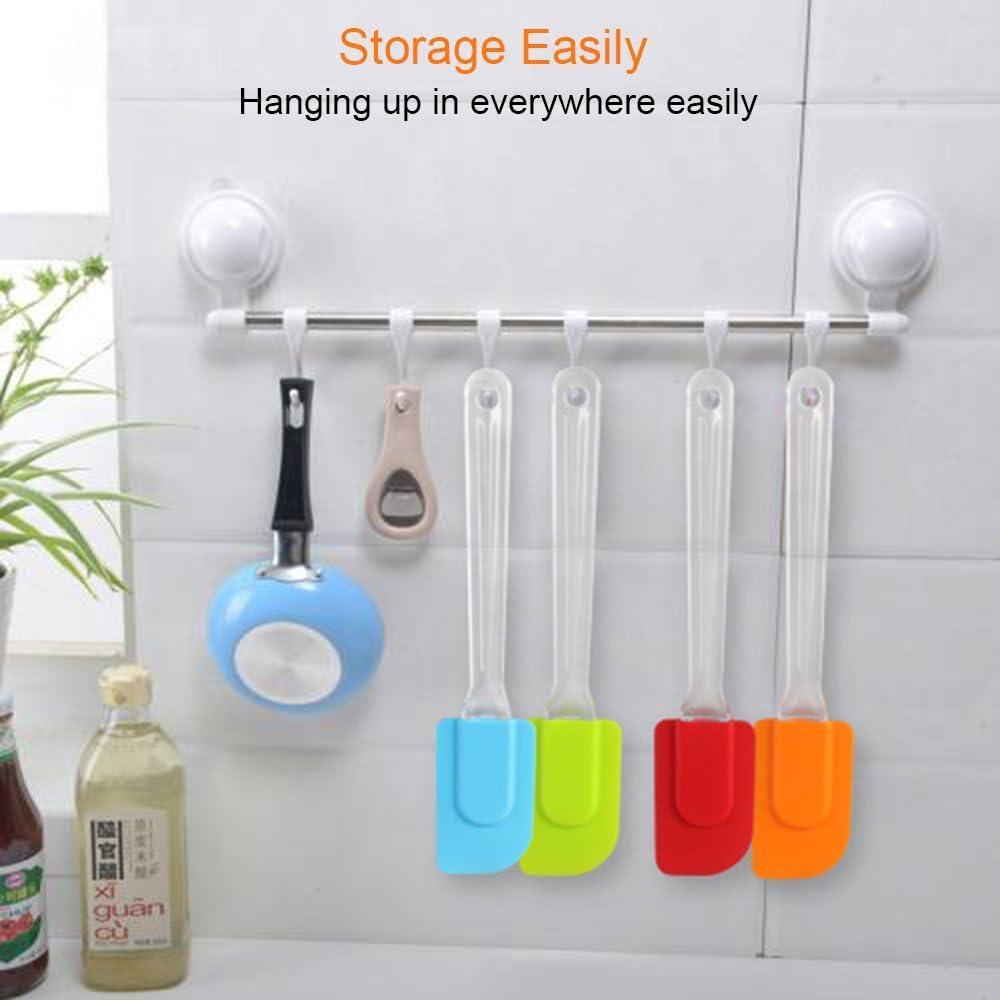 Nhà bếp Silicone Spatula, dụng cụ silicon 4 gói làm dụng cụ nhà bếp không bao gồm Cull Cull Spatula, v.v., cho nhà bếp và làm bánh