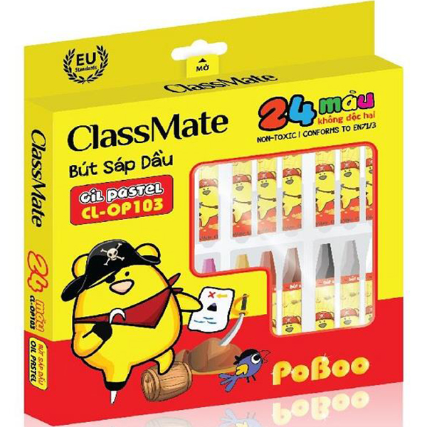 Bút Sáp Dầu Classmate OP103 - 24 Màu