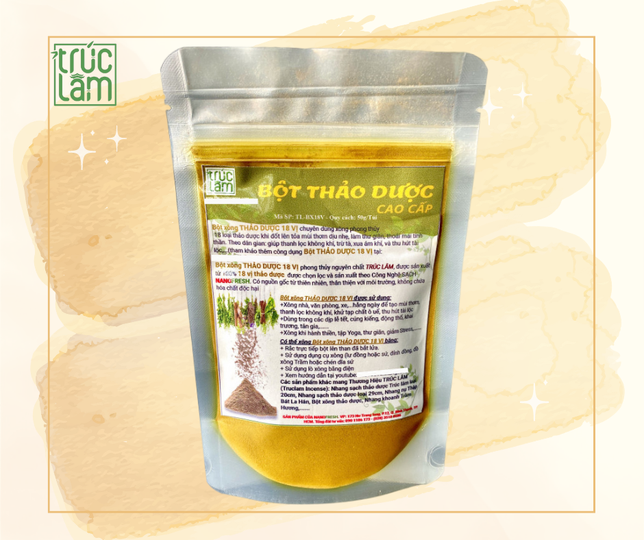 BỘT XÔNG THẢO DƯỢC CAO CẤP