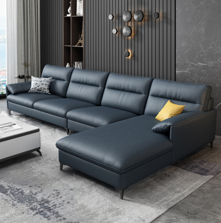 Sofa da góc L cao cấp Juno Sofa HDCT-01