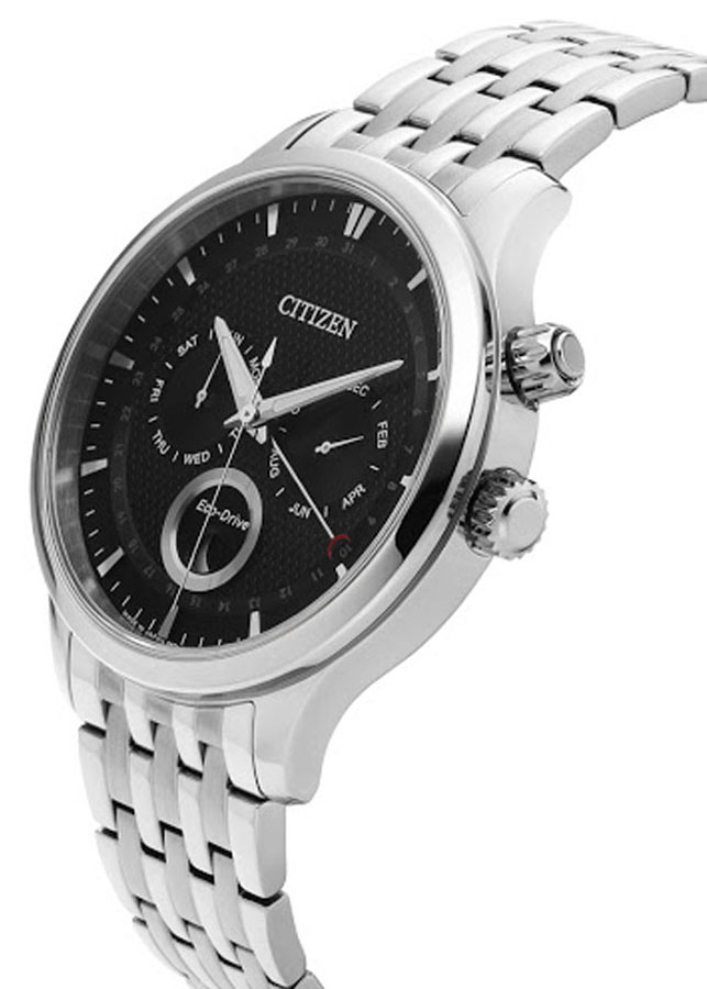 Đồng Hồ Nam Citizen Dây Thép Không Gỉ AP1050-56E - Mặt Đen (Sapphire)