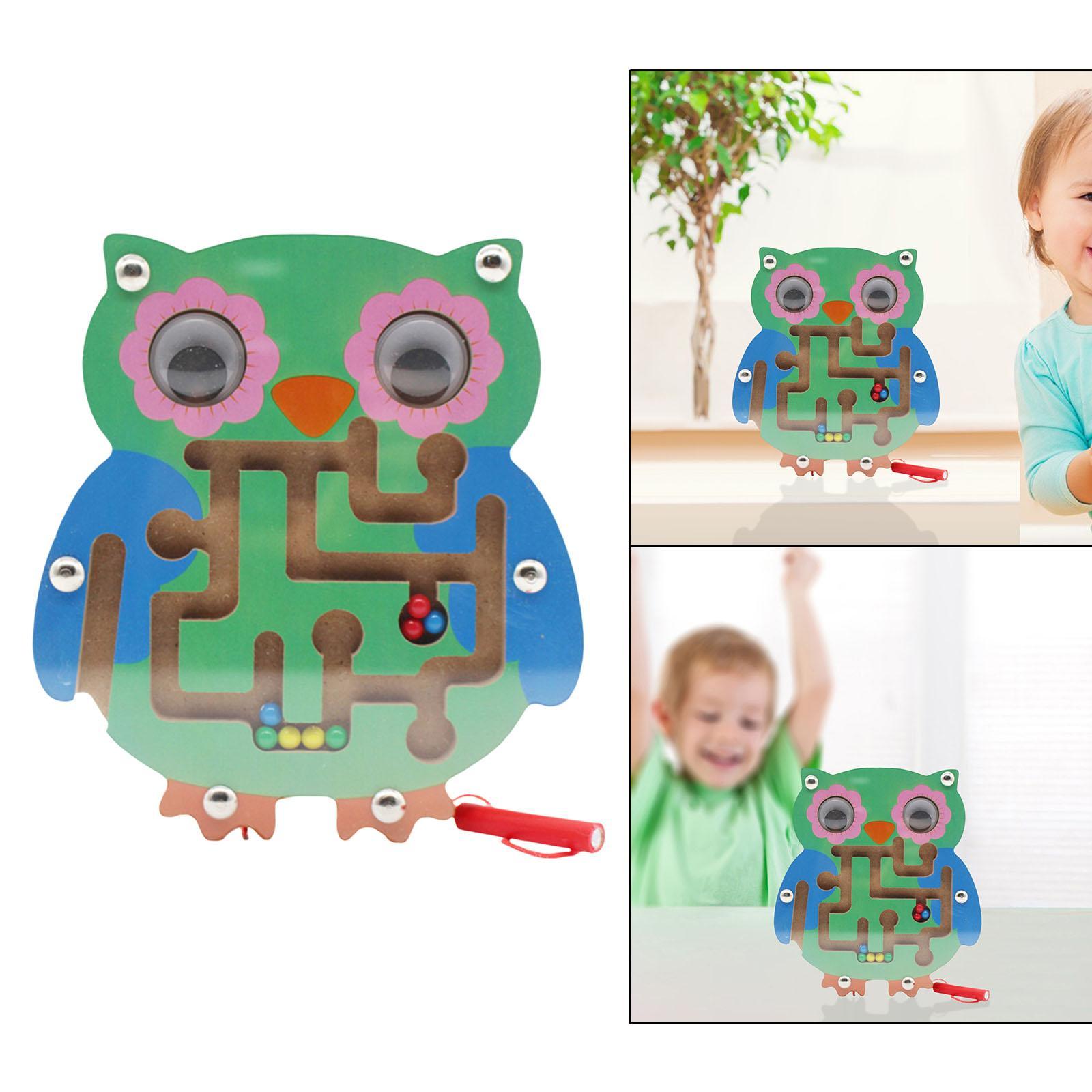 Wood Maze Toy Travel Toy for Children Girls