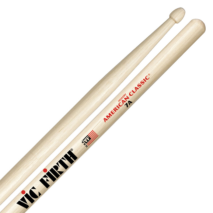 Dùi Trống Vic Firth 7A - American Classic Hickory Drumsticks - Kèm Móng Gảy DreamMaker