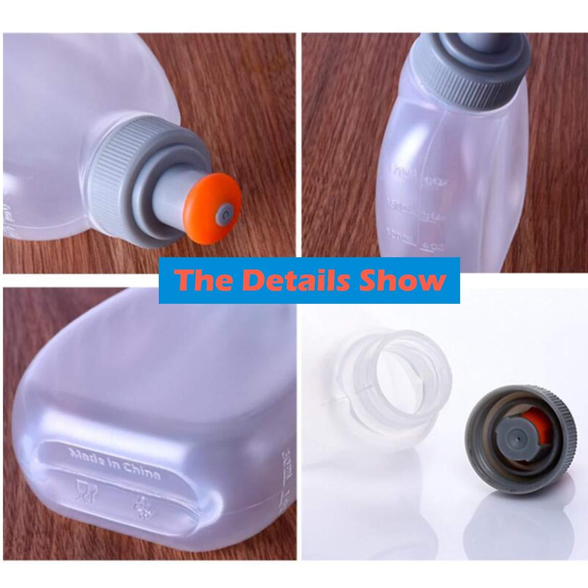 Chai nước uống không chứa BPA Chai chai thay thế cho dây uống, chạy, đạp xe 250ml x2