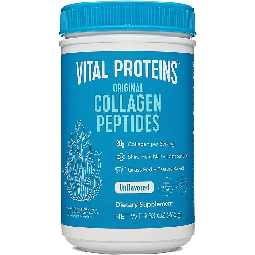 BỘT COLLAGEN PEPTIDES - ĐẸP &amp; KHỎE DA MÓNG TÓC XƯƠNG KHỚP Vital Proteins KHÔNG VỊ Unflavored