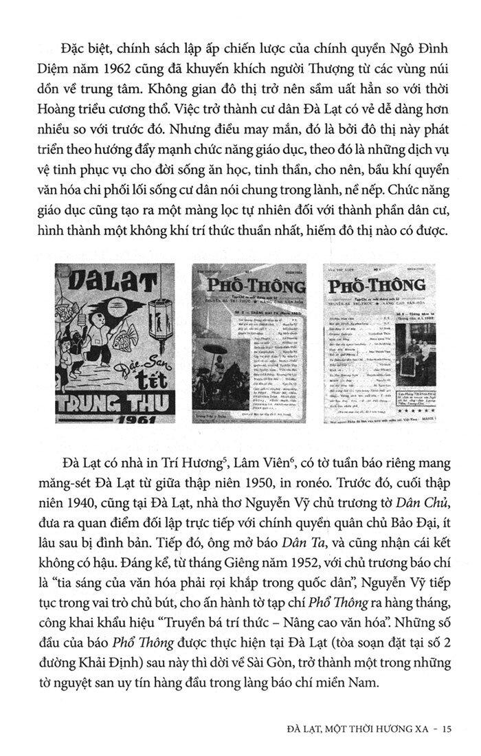 Đà Lạt, Một Thời Hương Xa - Du Khảo Văn Hóa Đà Lạt 1954 - 1975 (Tái Bản 2022)