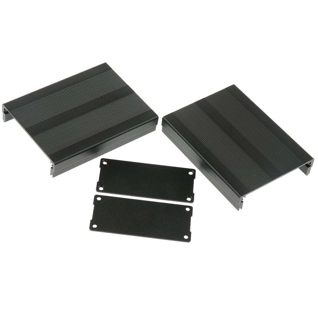 Đẩy Ra Ngoài Vỏ Nhôm PCB Làm Mát Bằng Phẳng Hộp DIY 100X76X35 Mm