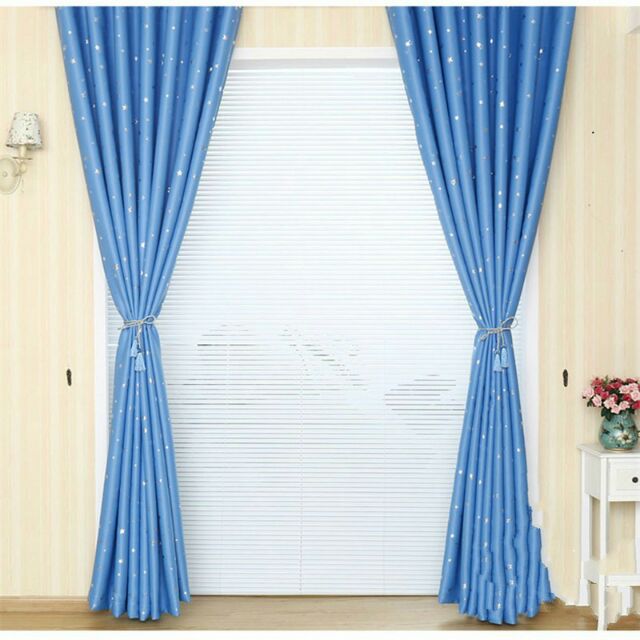 Rèm cửa trang trí nhà cửa hình sao xinh kích thước