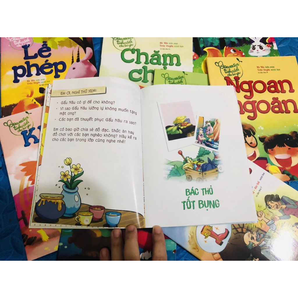 Sách - Gieo Mầm Tính Cách Cho Bé Yêu (Bộ 9 Cuốn)