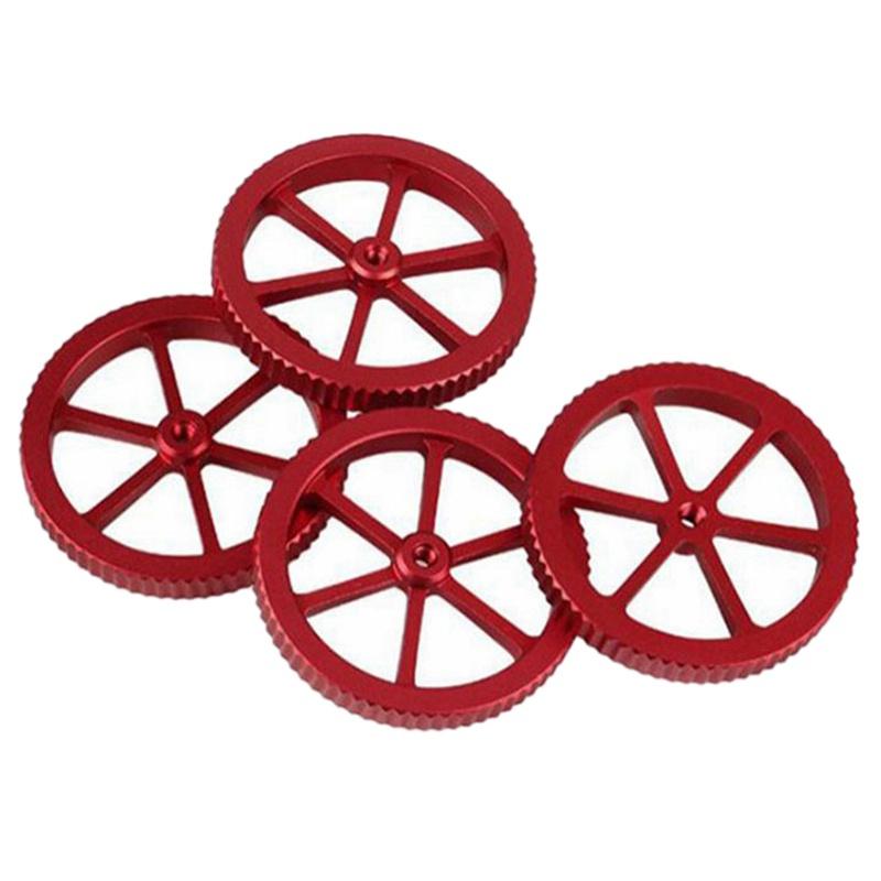 4PCS Metal Hand Twist Leveling Nut with Hot Bed Die Springs Two Silicone Cover 0.4mm Nozzle Kits for 3D Printer