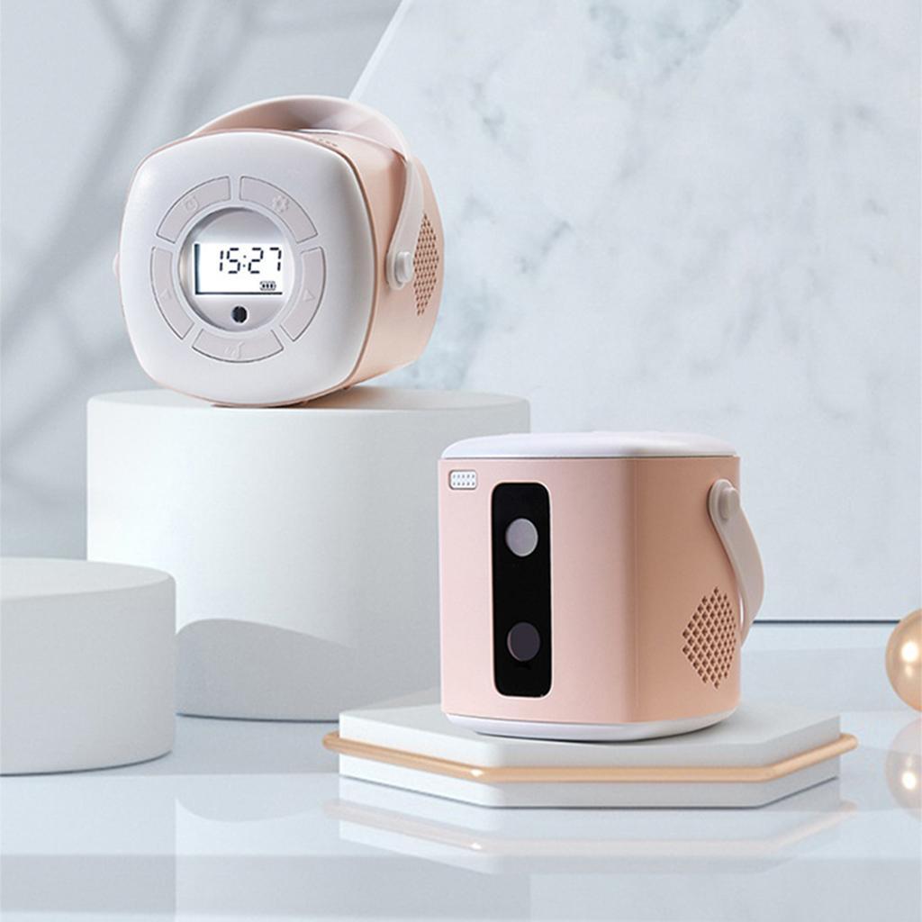 Star Projector Light Alarm Clock Atmosphere Romantic Starry Lamp Adult Pink